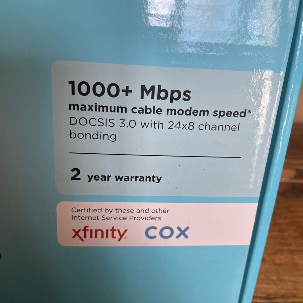Motorola Cable Modem 24x8 MB7621 - Picture 2 of 11